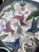 Mantel Colibríes