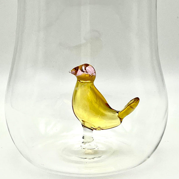 Vaso Pajarito Amarillo